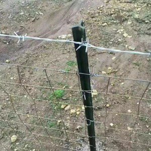 Visokovarnostna pocinkana poljska ograja ali ograja za govedo