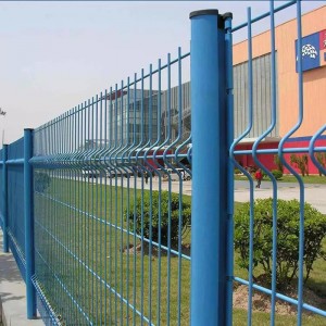 Zagotavljanje kakovosti 3D žična panelna ograja za cestno in tranzitno ter industrijsko cono