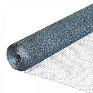សំណាញ់បសុបក្សីត្បាញដែក galvanized សំណាញ់ hexagonal wire mesh Chien wire mesh