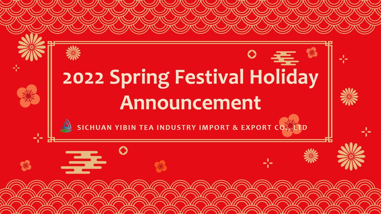 Announcement ng Spring Festival Holiday