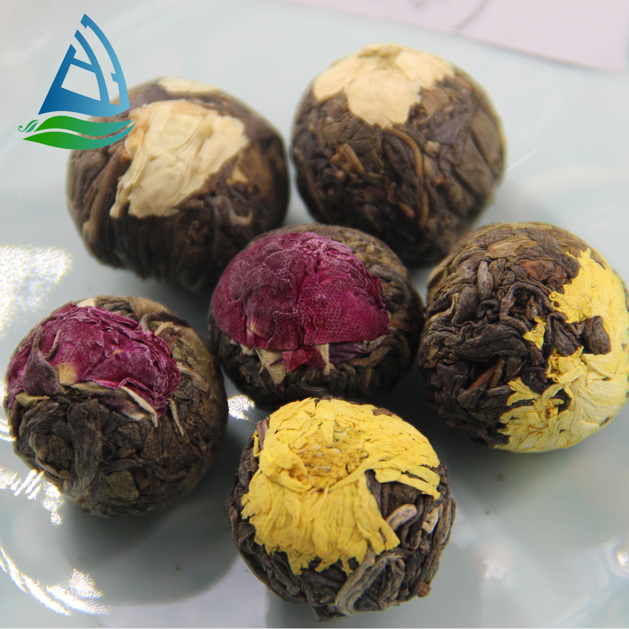 Mini Tuocha pu'er чај со цвет