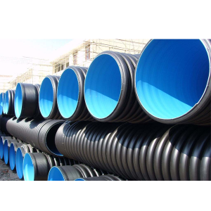 400mm 600mm malaking diameter hdpe tube polyethylene 8" corrugated drainage pipe