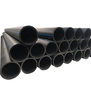 Tubos de plástico negro ISO4427 PE100 Tubos de HDPE PN16 PN10 Tubos de hdpe de 12 pulgadas