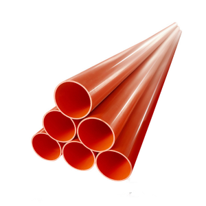 Tubo de plástico de cable cpvc de conducto subterráneo de gran diámetro a precio de fábrica