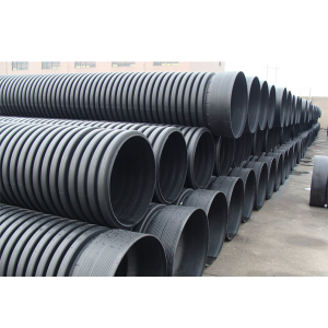 hdpe double wall corrugated pipe/hdpe sewer pipe