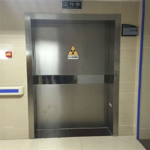 Χαμηλή τιμή υψηλής ποιότητας, ανθεκτική στην ακτινοβολία μολύβδινη πόρτα ιατρικού θαλάμου μεταλλική πόρτα