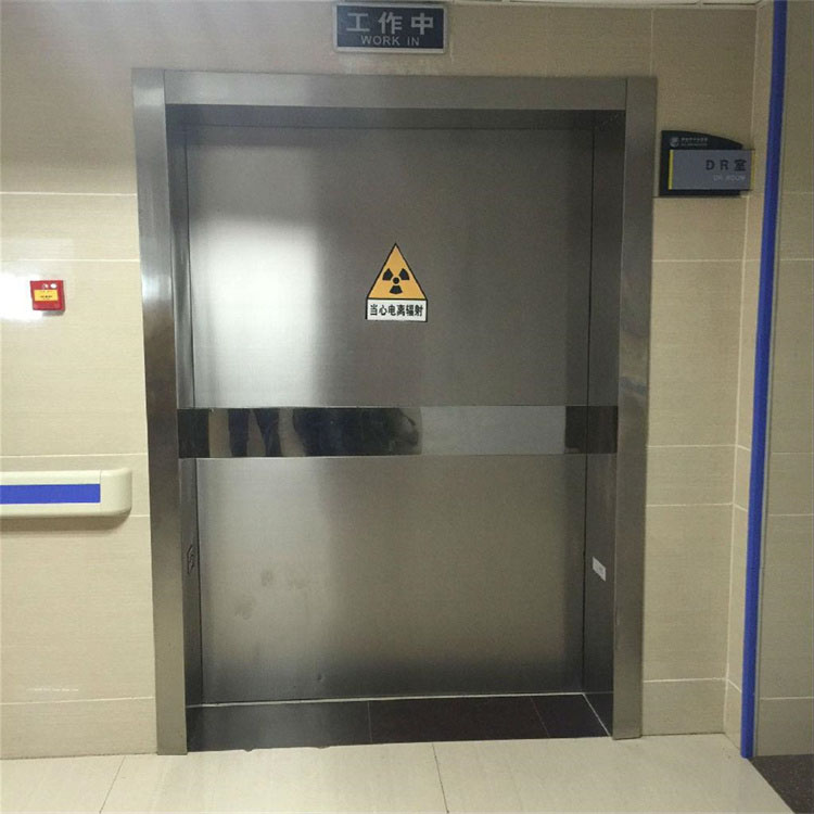 Επιλεγμένη εικόνα από ηλεκτρική μολύβδινη πόρτα με προστασία από την ακτινοβολία
