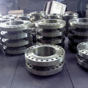 SS304l 8 インチ Pn16 ステンレス鋼の任意の材料の生産のための非標準フランジ