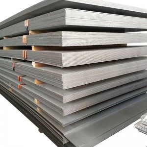 Q245R Q345R anglinio plieno plokštės 30–100 mm katilo plieno plokštės