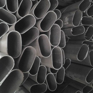 Tubo/tubo in acciaio saldato di forma speciale Tubo/tubo ovale in acciaio al carbonio