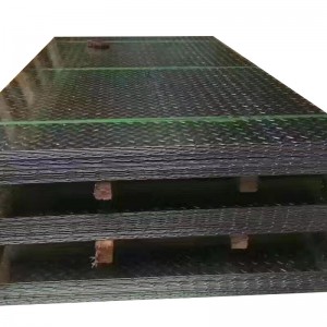 ASTM A283 Grade C Mild Carbon stålplade / 6 mm tyk galvaniseret stålplade Metal Carbon Steel Sheet