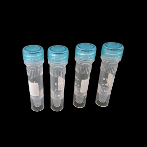 1.5ml natural color sample collection tube, free-standing bottom