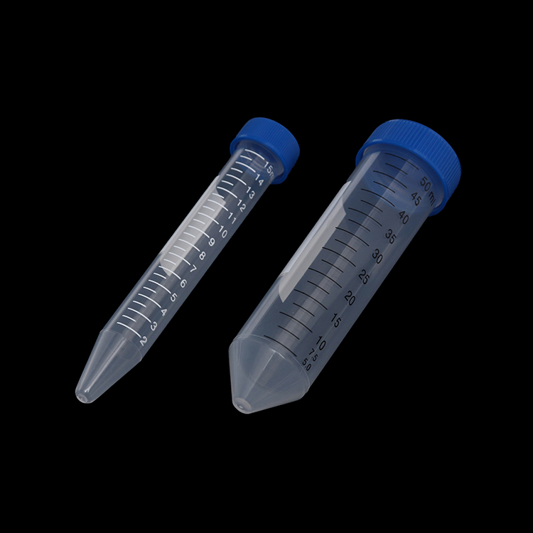 centrifuge tube, dunƙule hula, 15ml/50ml, conical kasa, bakararre