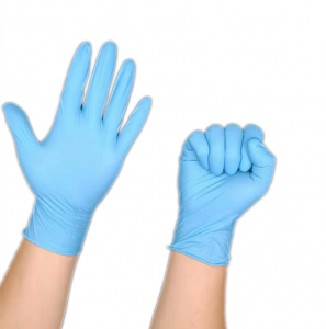 προστατευτικά γάντια νιτριλίου μιας χρήσης