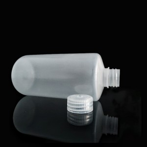 Frascos de reactivo de boca estrecha de HDPE/PP de 500 ml, natural/blanco/marrón