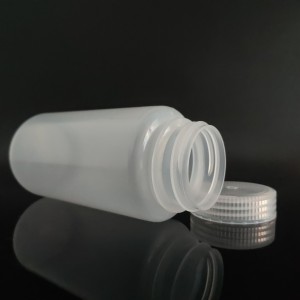 Frascos de reagentes de plástico de 500ml, PP, boca larga