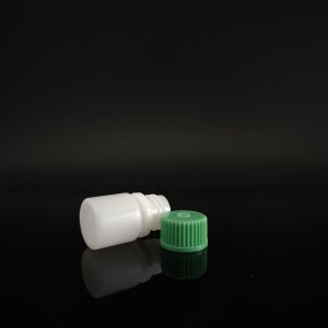 Ampolles de reactius HDPE/PP amb tapa de colors, boca ampla/boca estreta