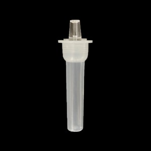 tubo de extração de amostragem, tampa de encaixe, natural, 2ml