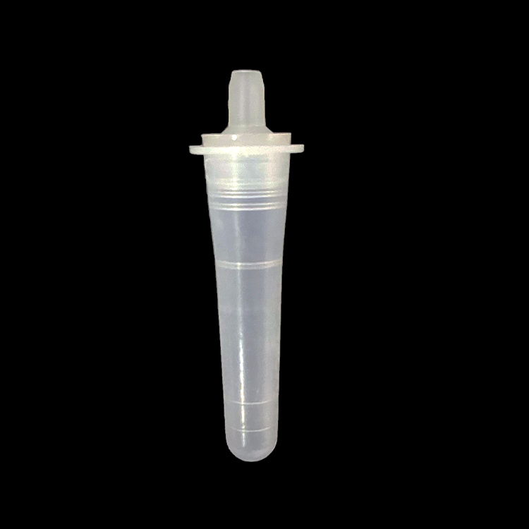 tubo de extracción de muestras, tapa de enchufe, sellado de aluminio, 2 ml