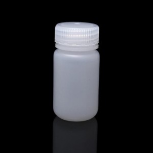 Frascos de reagente de boca larga 8ml PP/HDPE PP/HDPE branco marrom claro