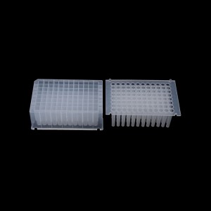 Disegnu rinnuvevule per l'usu di u laboratoriu Piatto rotondo in forma di U Piatto in plastica da 96 pozzi