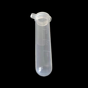 tubo de centrífuga, tapa a presión, 5 ml, fondo redondo