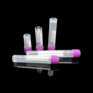 flacons cryogéniques, 5 ml, filetage externe, tube de congélation