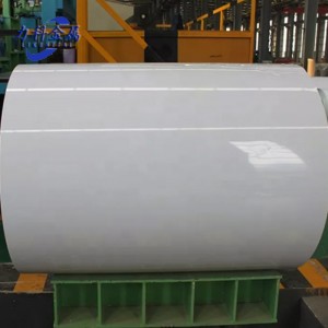Anti-korrosion vit aluminiumspole
