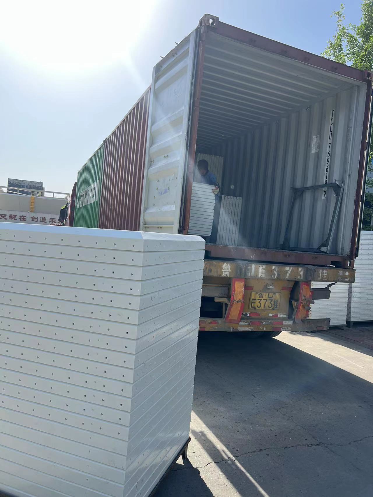 Best Price GRP Water Tank is Delivered To QingDao Port For Export To Philippines