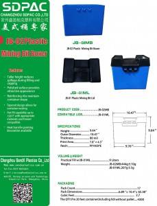 Super Lowest Price Double Wall Plastic Bucket - JB02 MINING BIT BOXER – SDPAC