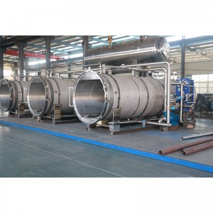 automatic water cascading sterilization retort for canned food and beverage industry