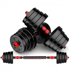 I-Fitness Cement Dumbbell Barbell SET-SSDB05