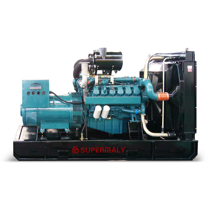 Generator drevet av Doosan Engine