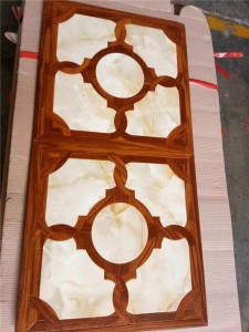 Sàn gỗ HDF chống thấm nước công nghệ mới của Đức/Sàn gỗ nghệ thuật