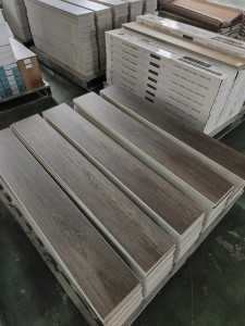 Vinyl Click Lock Flooring Tile Plank Rigid Core Interlock SPC Floor Luxury Vinyl Plank Flooring For Indoor Home