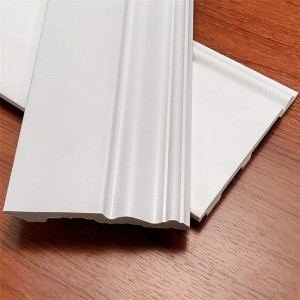 අභිරුචිකරණය කරන ලද කර්මාන්තශාලා සෘජු අපනයන PVC ද්‍රව්‍ය Vinyl Stair Board Skirting SPC Flooring Accessories