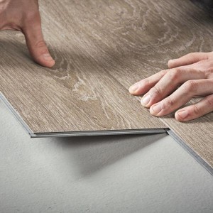 Formaldehyde Free LVT Wood Design Floor Wall Pils