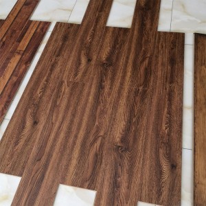 100 % vattentät träfibergolv Konstruerat trä MDF HDF 8 mm 12 mm laminerat golv
