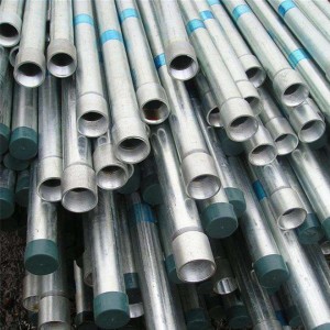 ISO Standar Babak Galvanized Steel pipe na tube