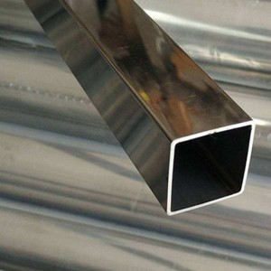 Harga pabrik pipah AISI SS 201 202 304 316 316L pipa stainless steel pasagi / tabung stainless steel sagi opat