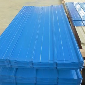 Fletë çatie me ngjyra të galvanizuara PPGI