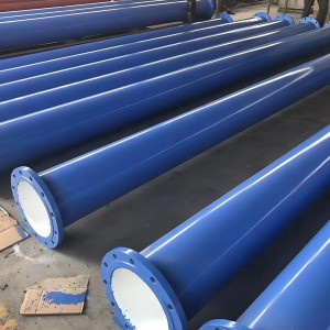 Pipe sa loob at labas ng plastic coated drainage composite steel pipe