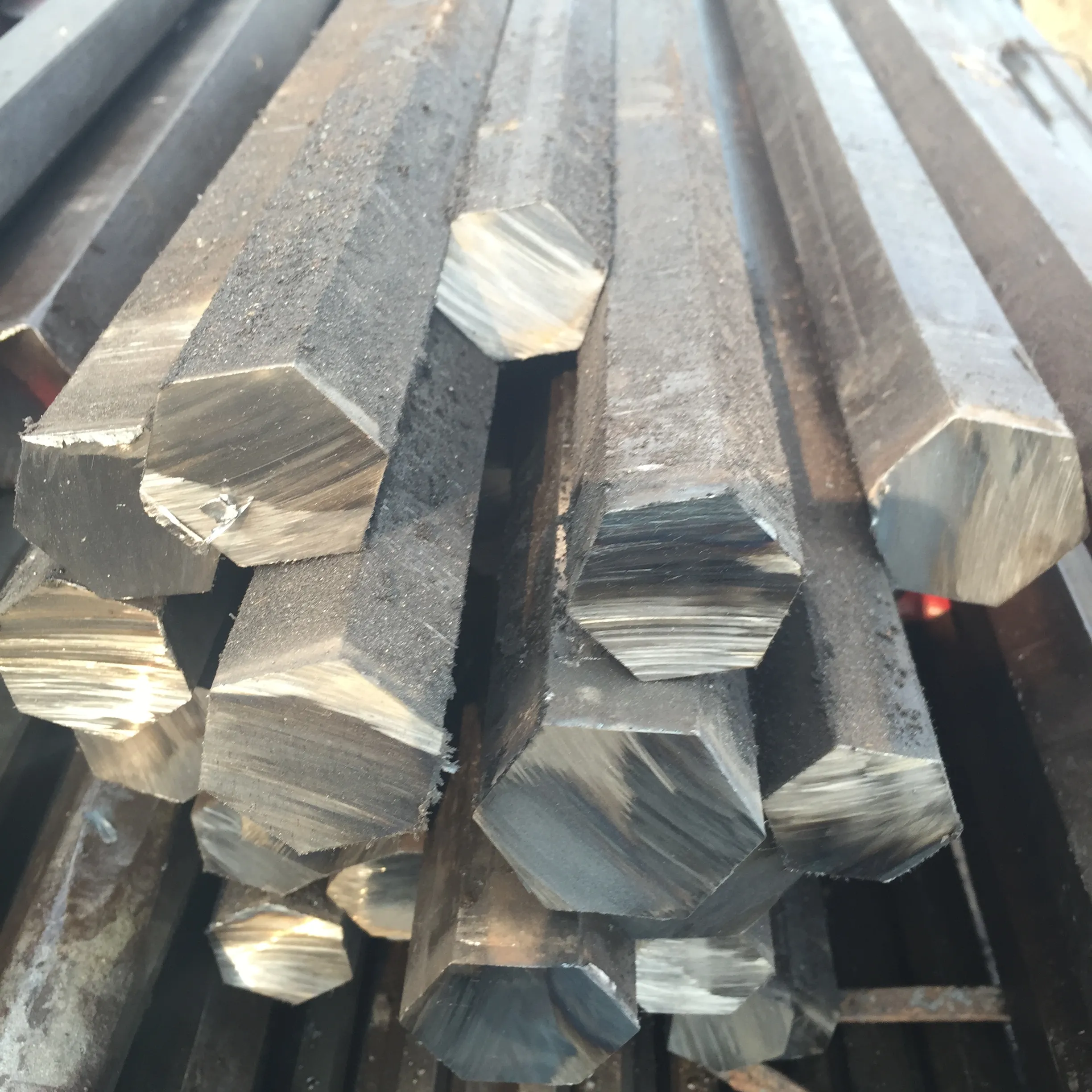 Cold Drawn hexagonal Stainless Steel Bar 200 300 400 600 Series deformed Steel Construction cold rolled Hexagonal round bar rod