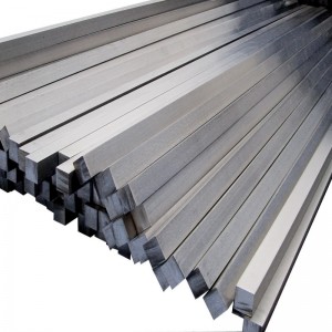 304 квадратни челик од нерђајућег челика, квадратни челик са нултим резом