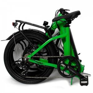 SEBIC 20″ 36V 250W rear motor 10.4Ah 7 speed folding electric bike（Model：BEF-SW20M）