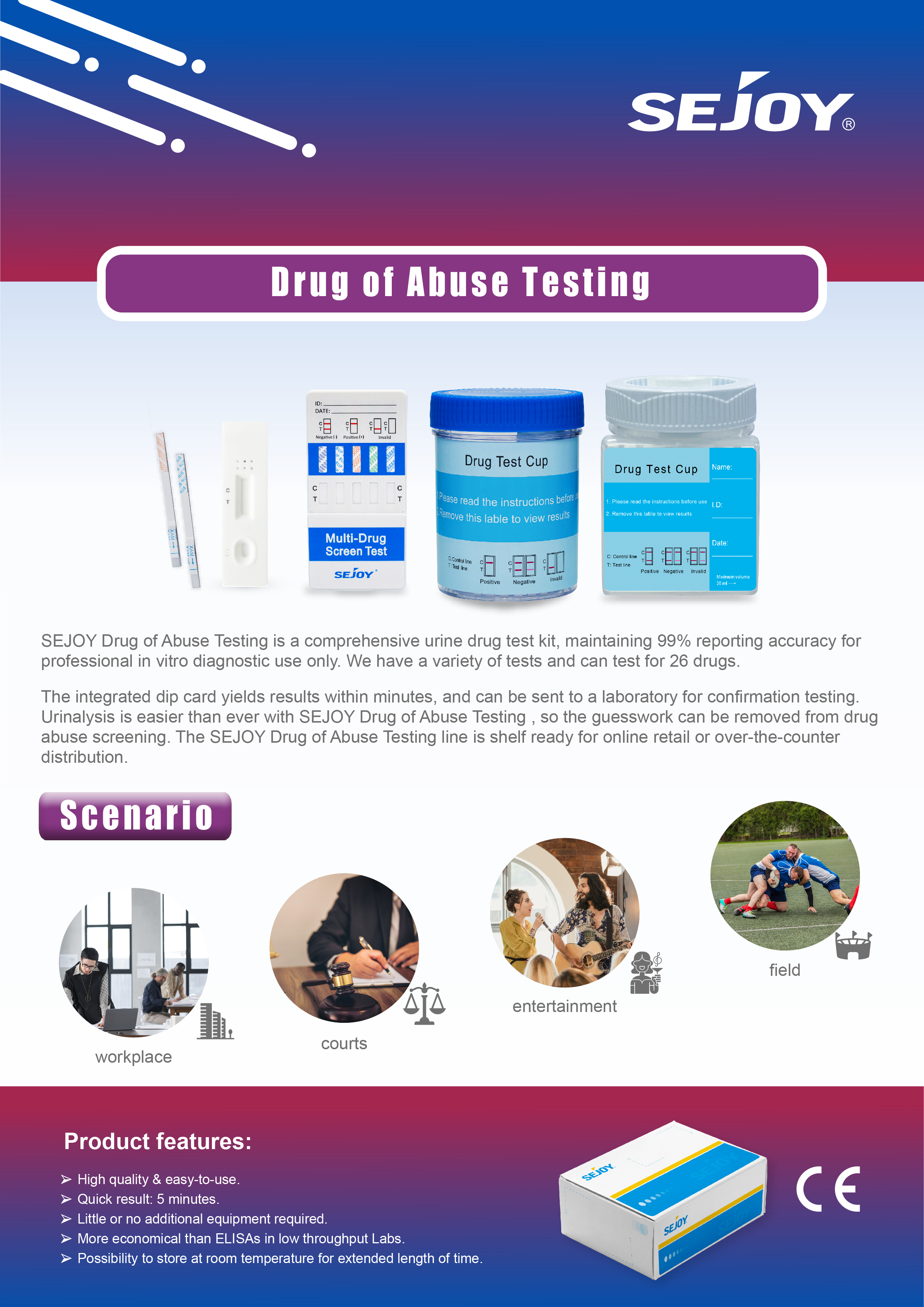 Screening zneužívání drog (DOAS)