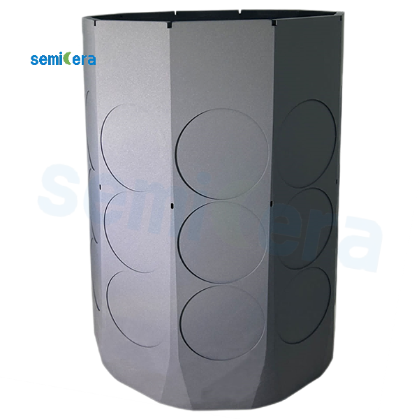 Silicon Carbide- Coated Barrel Susceptor