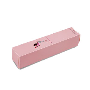 Δωρεάν συσκευασία από χαρτί τέχνης σχεδιασμού Προσαρμοσμένο λογότυπο Lip Gloss Tubes Box Κραγιόν Κουτί μακιγιάζ