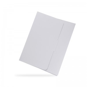Λευκό κουτί δώρου Φάκελος Κουτί δώρου, εύκολο στη συναρμολόγηση, χρησιμοποιείται για ταχεία παράδοση, δώρα, γάμους