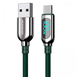 T25-T26-T27-digital zaub Nylon braided cable